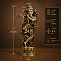 Krishna Brass Idol