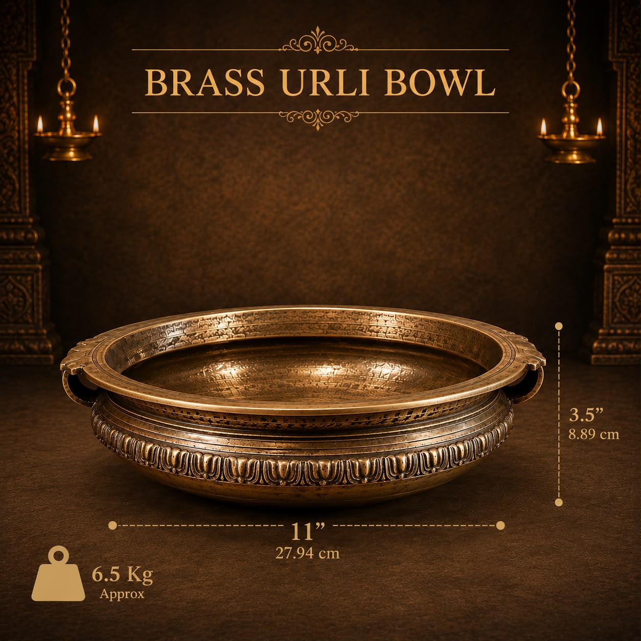 Urli Bronz with Handle