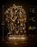 Radha Krishna Idol With Kalpavriksha