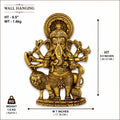 Ganesh On Lion