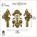 Peacock & Lotus Kalash Wall Hanging