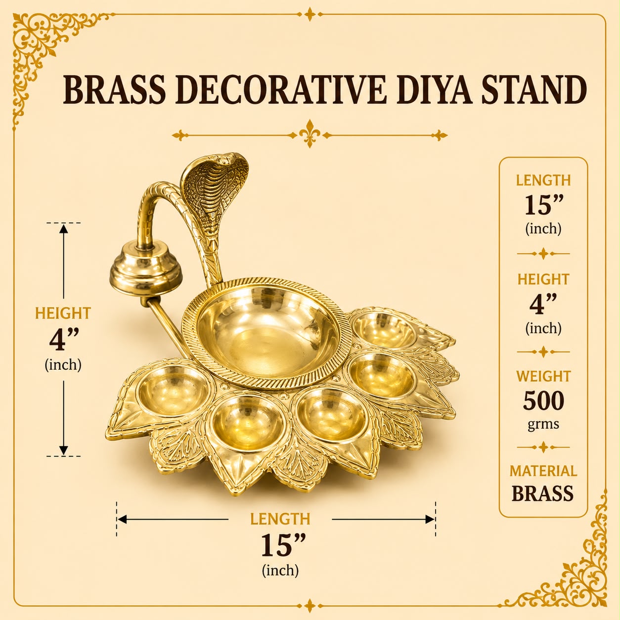Decorative Diya Stand