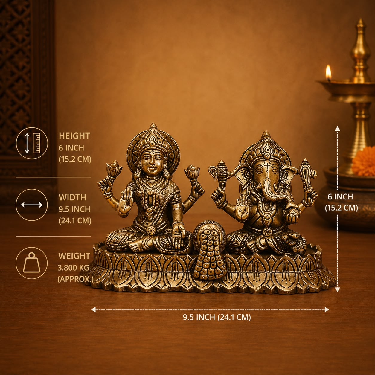 Lakshmi Ganesh Idol
