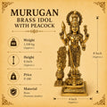 Murugan With Peacock