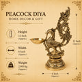 Peacock Diya