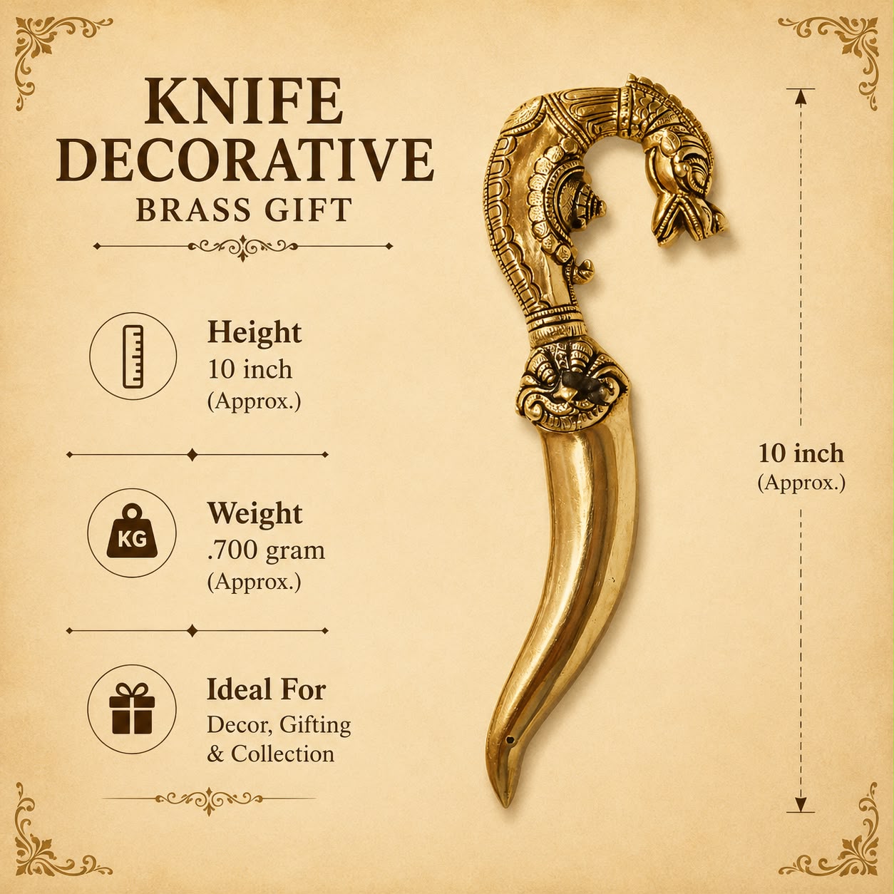 Knife Decorative