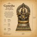 Ganesh Idol With Prabhavali