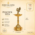 Peacock Diya