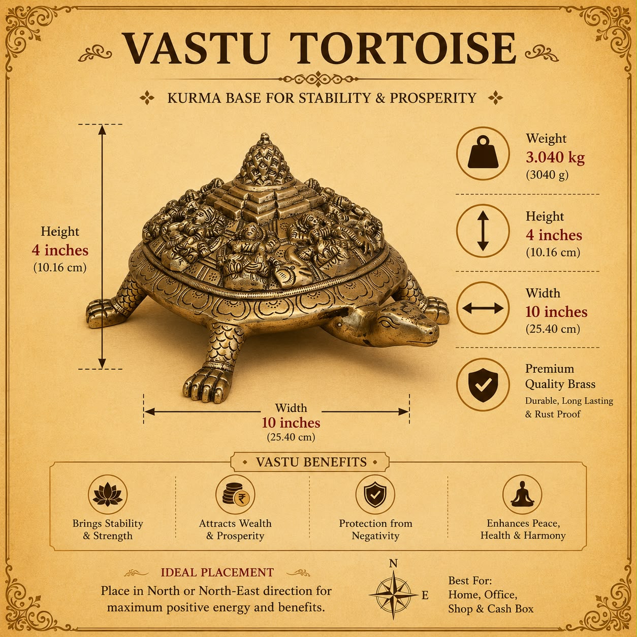 Vastu Tortoise