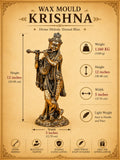 Krishna Wax Mould Idol