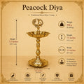 Peacock Diya