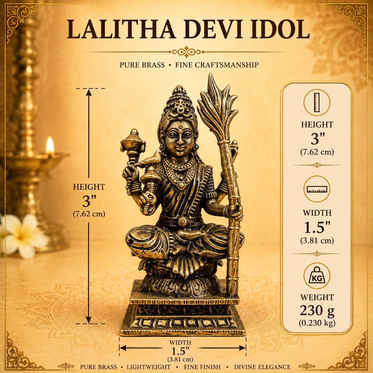 Lalitha Devi Idol