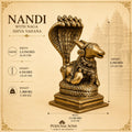 Nandi With Naga Shiva Vahana