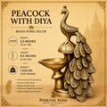 Peacock With Diya