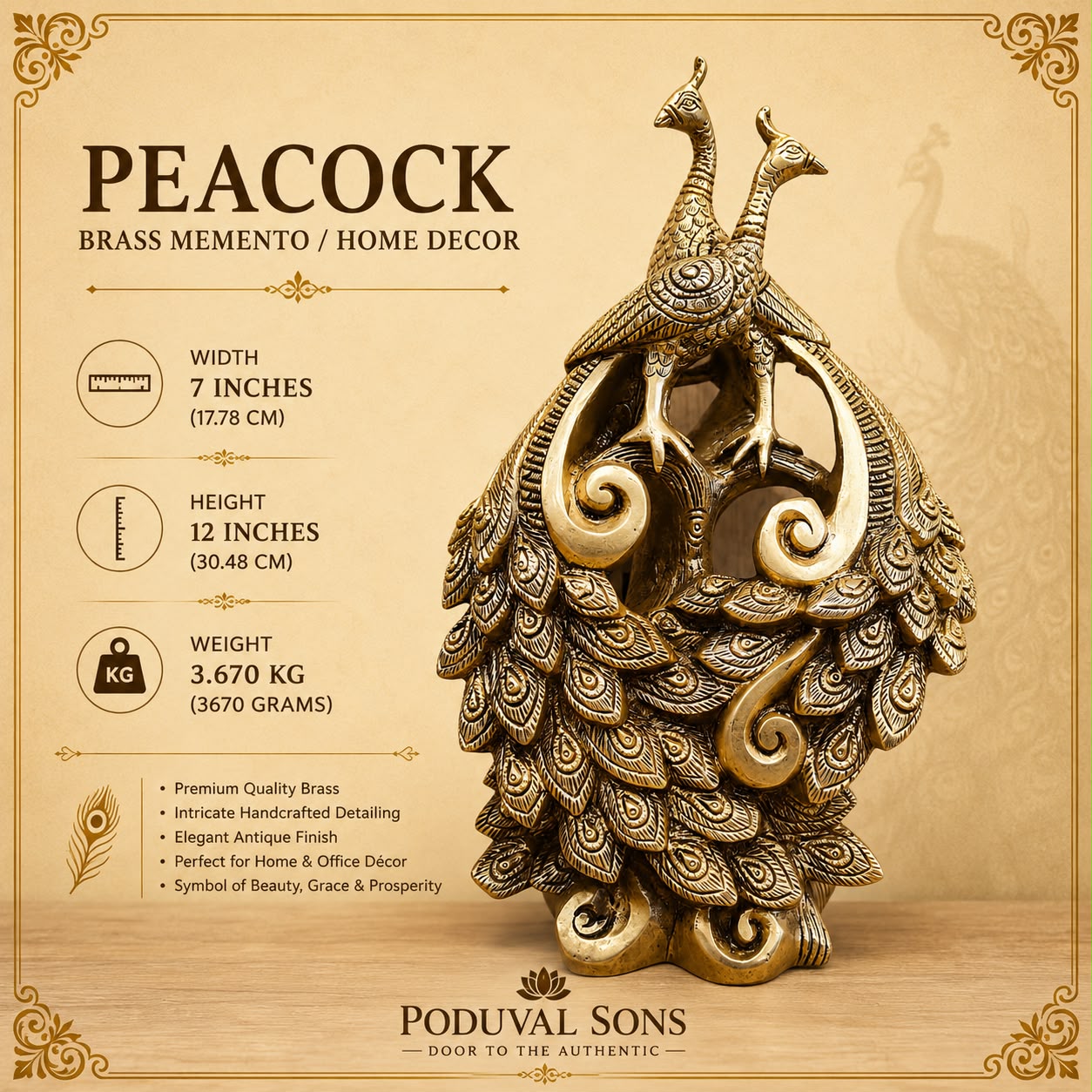 Peacock Home Decor