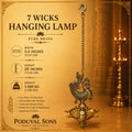 7 Wicks Hanging Lamp
