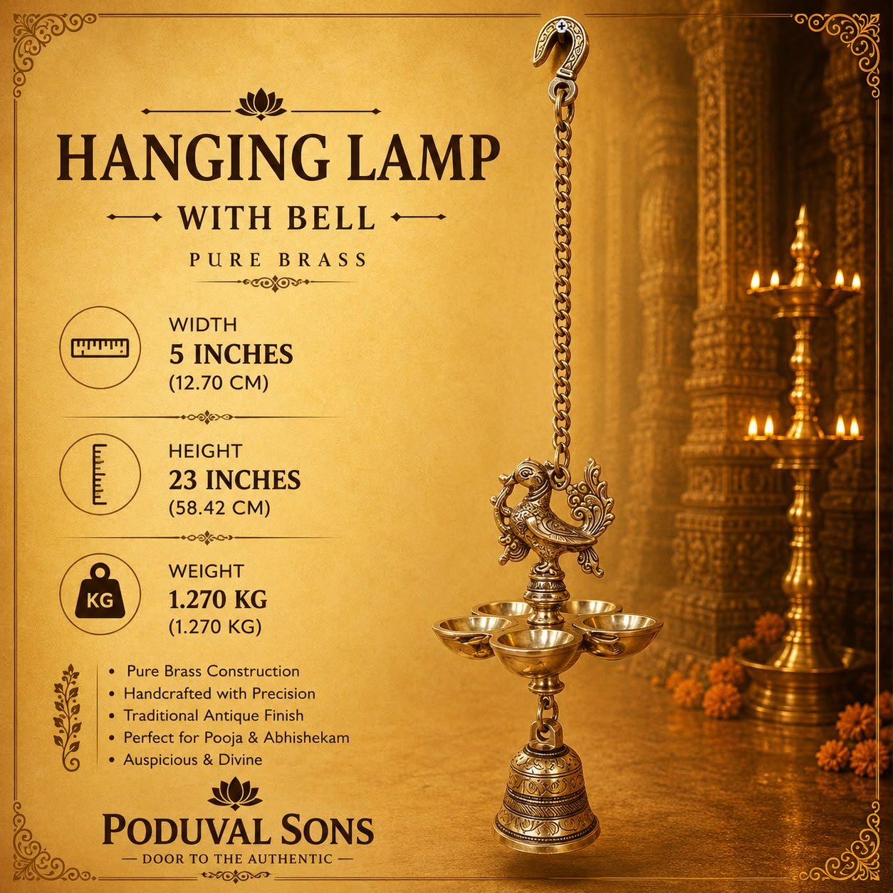 Hanging Lamp With Lamp