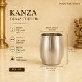 Kanza Glass Curved