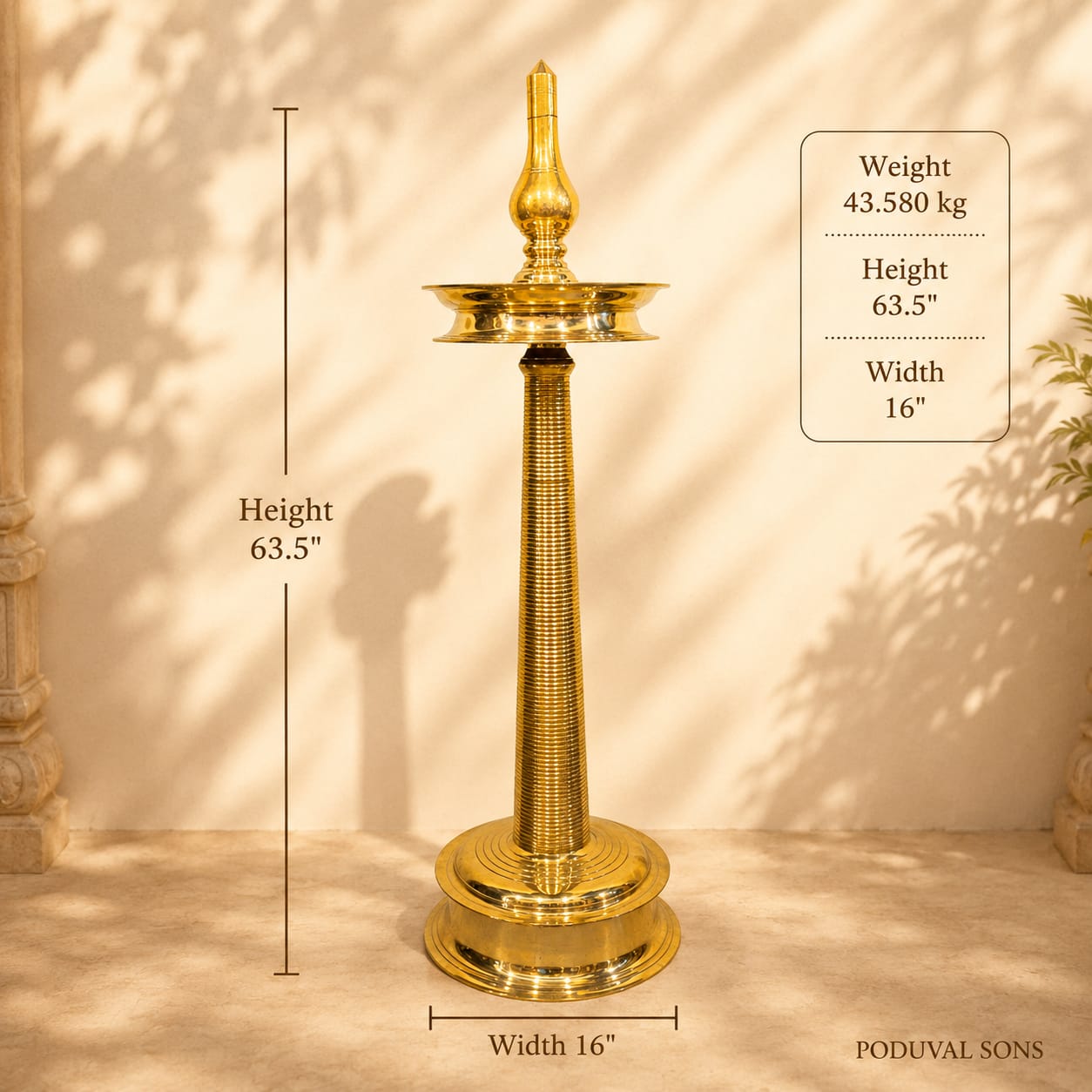 Nila Vilakku / Kerala Brass Diya