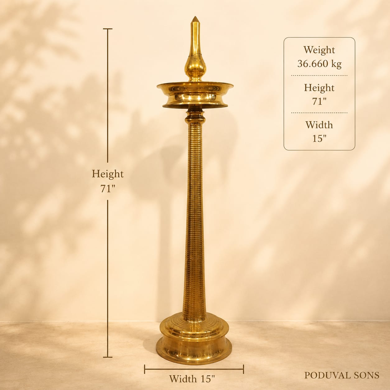 Nila Vilakku / Kerala Brass Diya