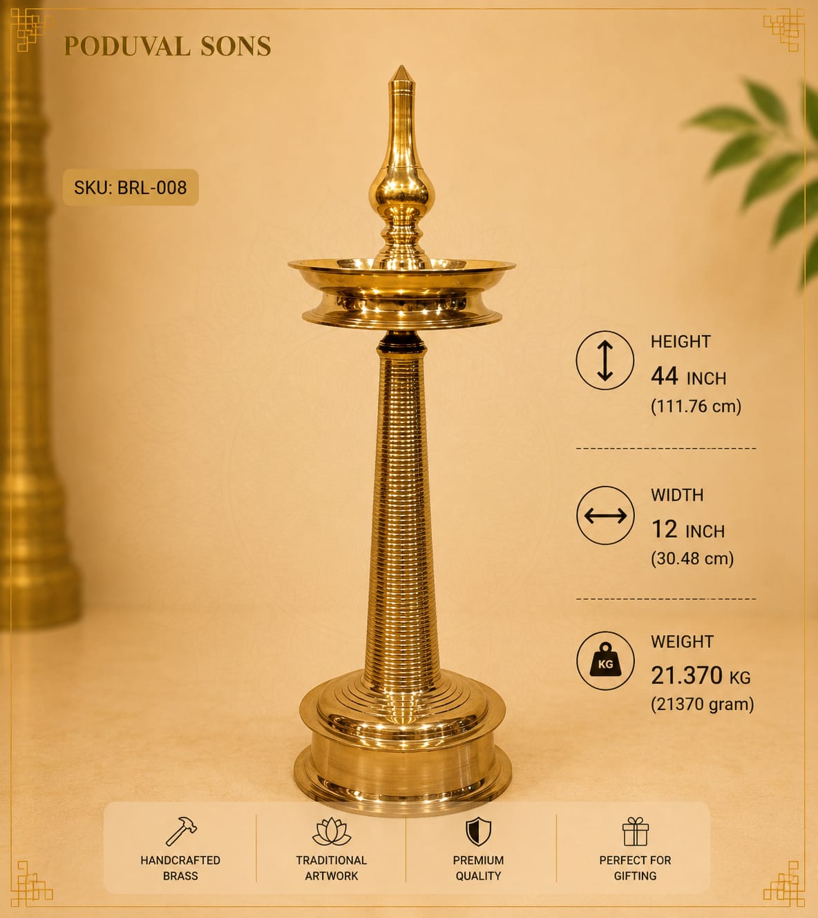 Nila Vilakku / Kerala Brass Idol