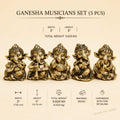 Ganesh Musicians Set (5 Pcs)