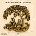 Krishna Radha Wall Hanging
