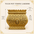 Tulsi Pot Vishnu Lakshmi