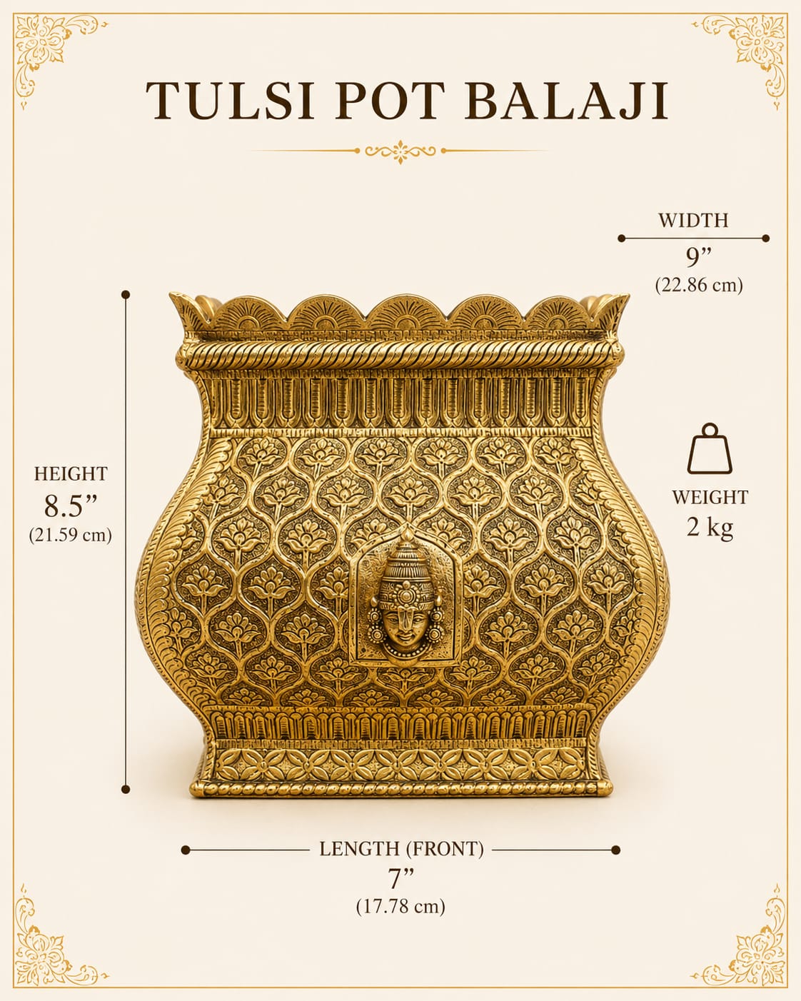 Tulsi Pot Blaji