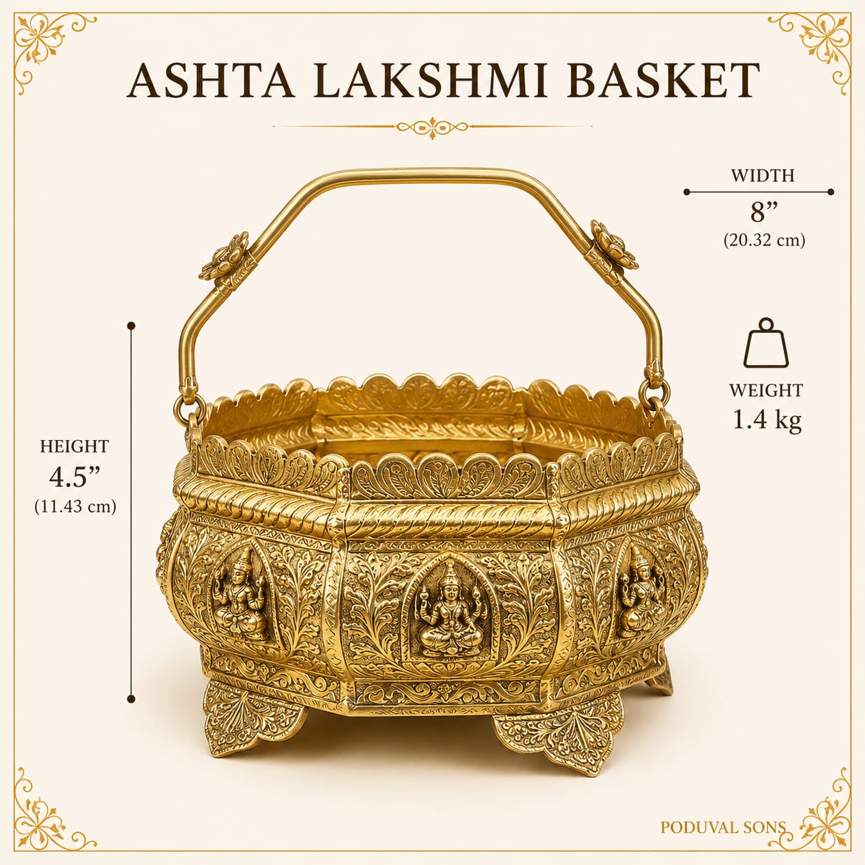 Ashta Lakshmi Basket