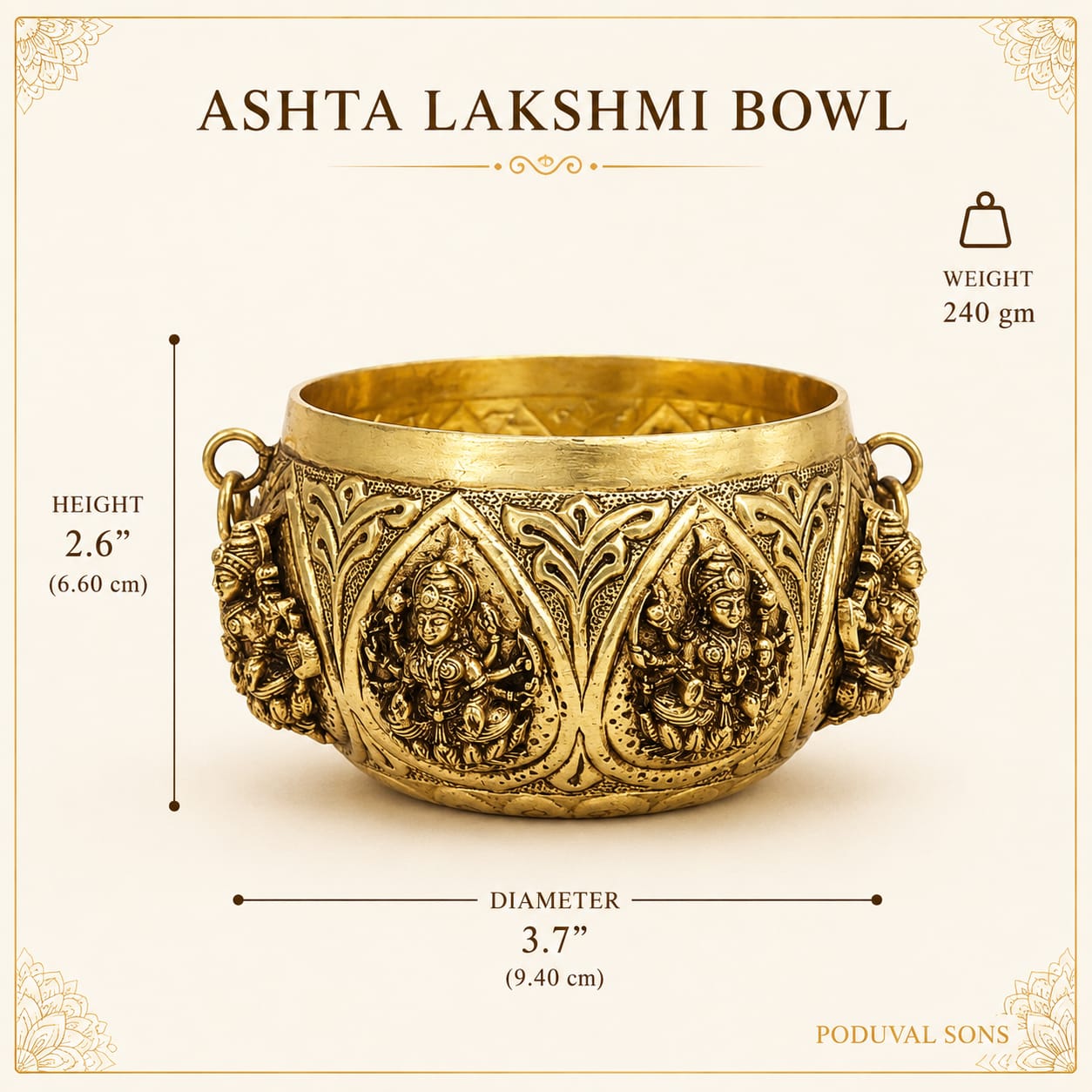Ashta Lakshmi Bowl