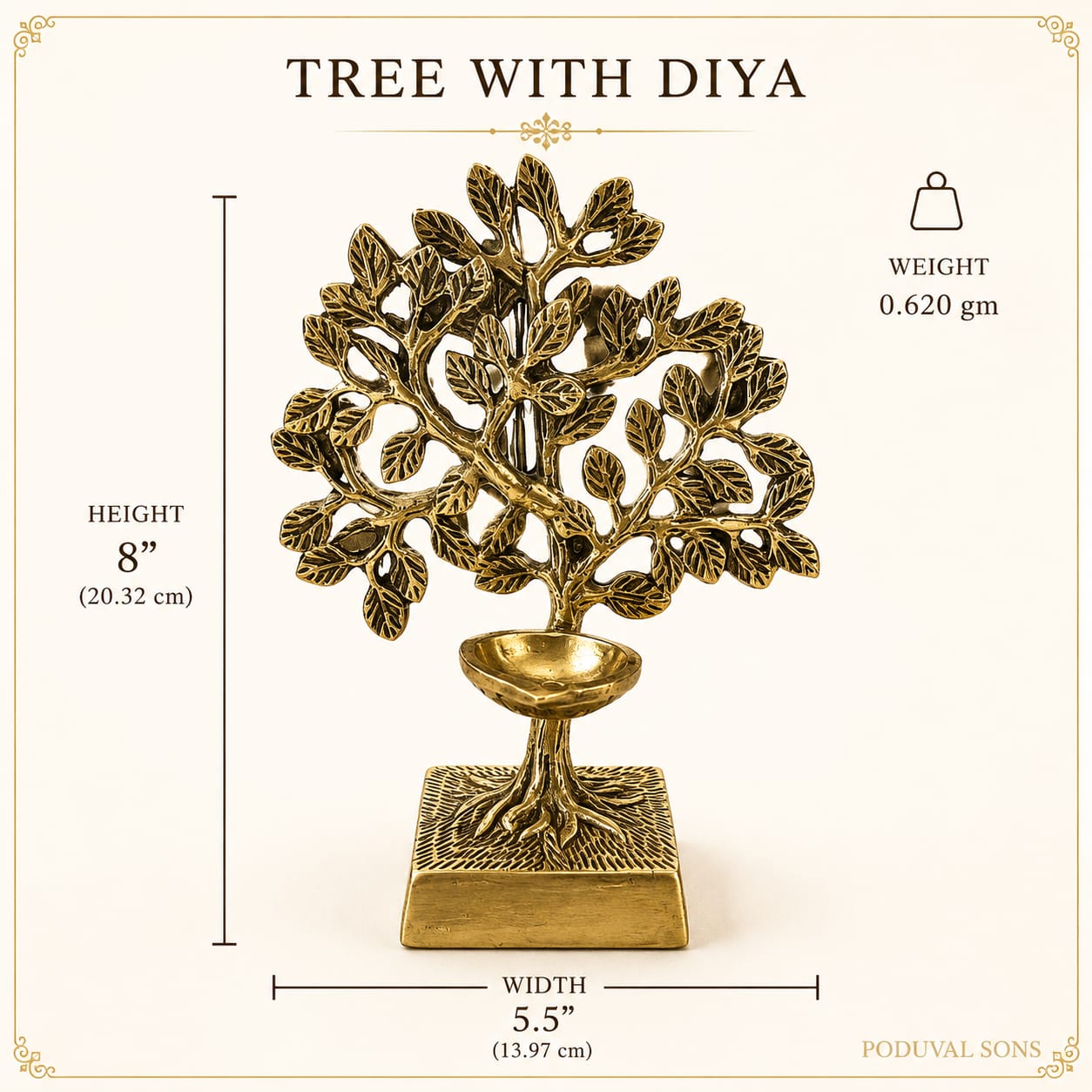 Tree With Diya