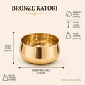 Bronze Katori